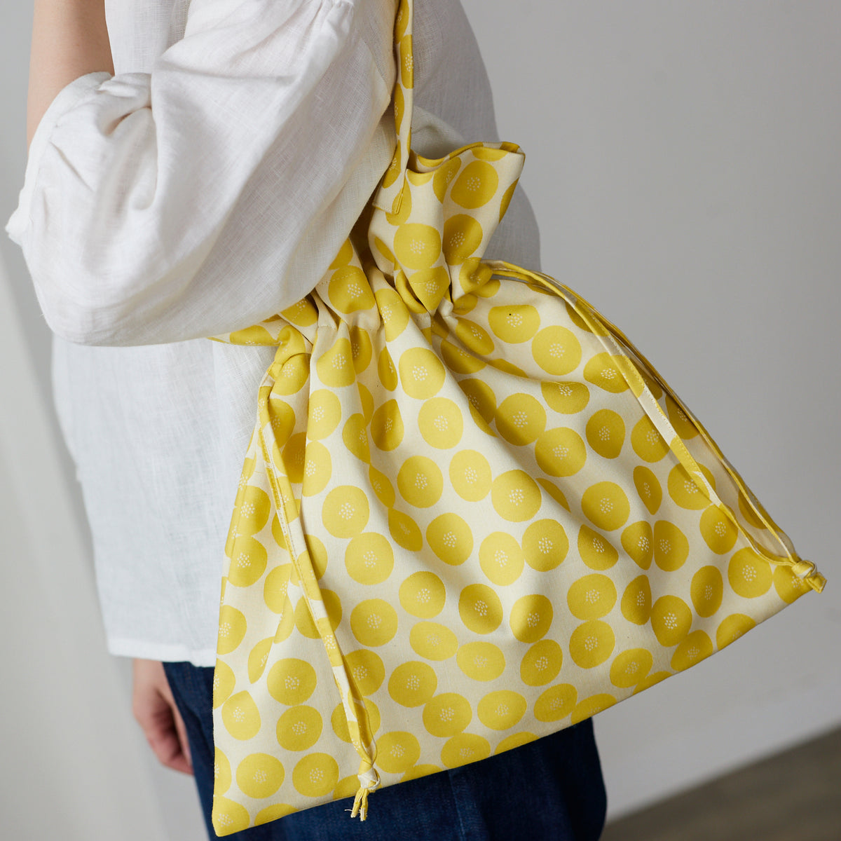 MUDDY WORKS by tomotake | mini anpan | double face cotton yarn dyed jacquard banshu-ori 雙面先染純棉提花「播州織」