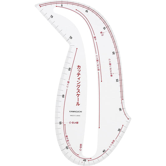 Kawaguchi curve sewing ruler 多功能曲尺