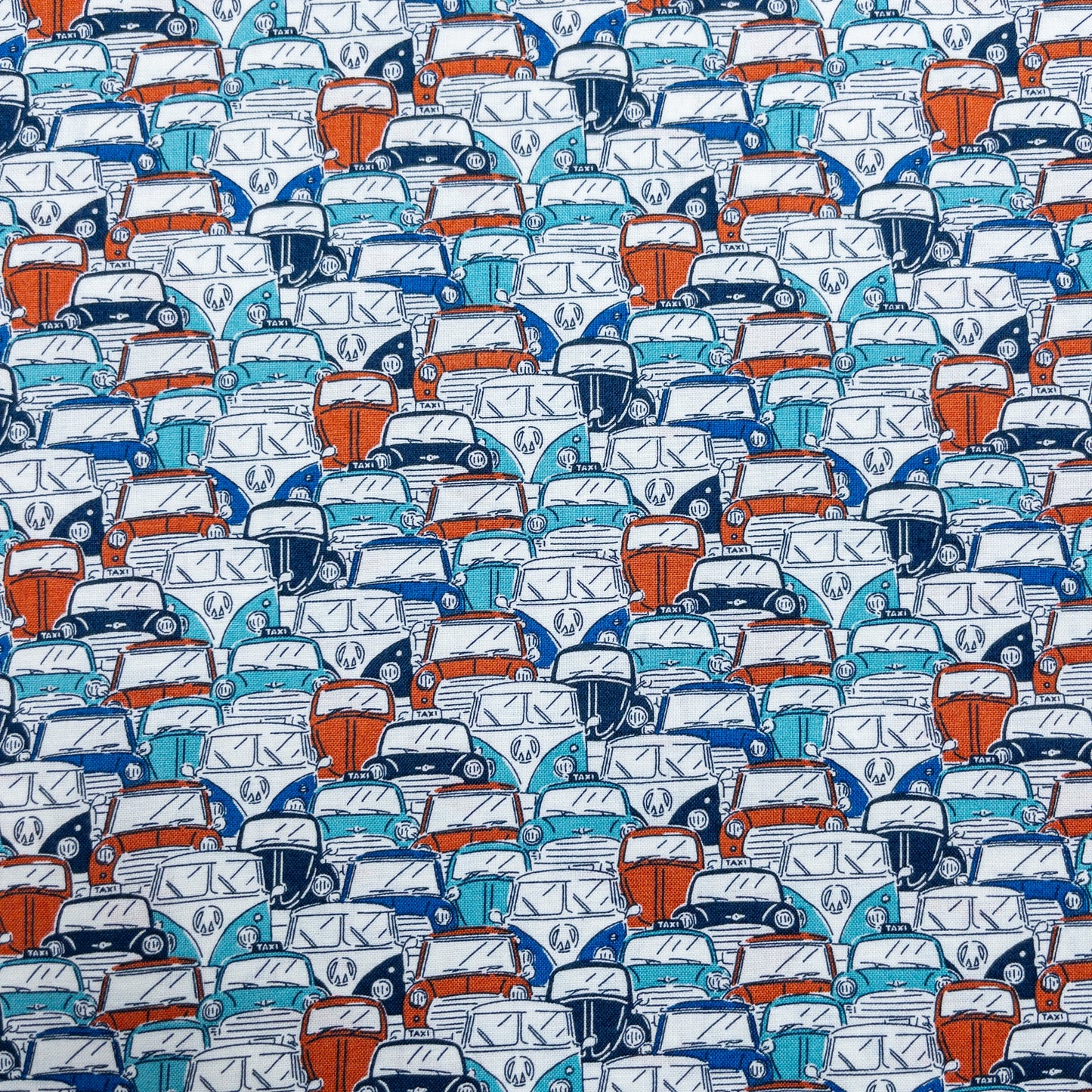 Japan | car 密集車仔 | cotton printed sheeting 純棉