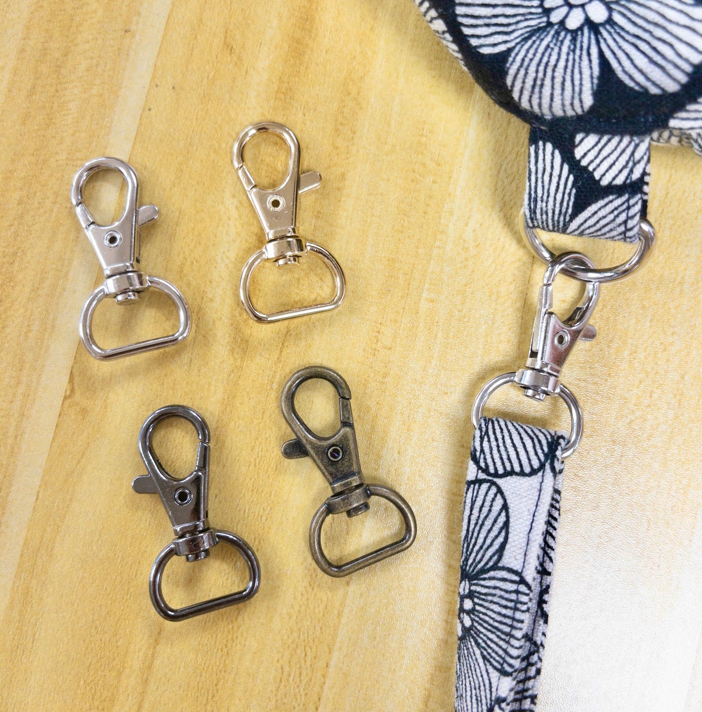 accessories 配件 | metal lobster buckle 2pcs 金屬龍蝦扣 2個|6mm 9mm 11mm 16mm 22mm 25mm