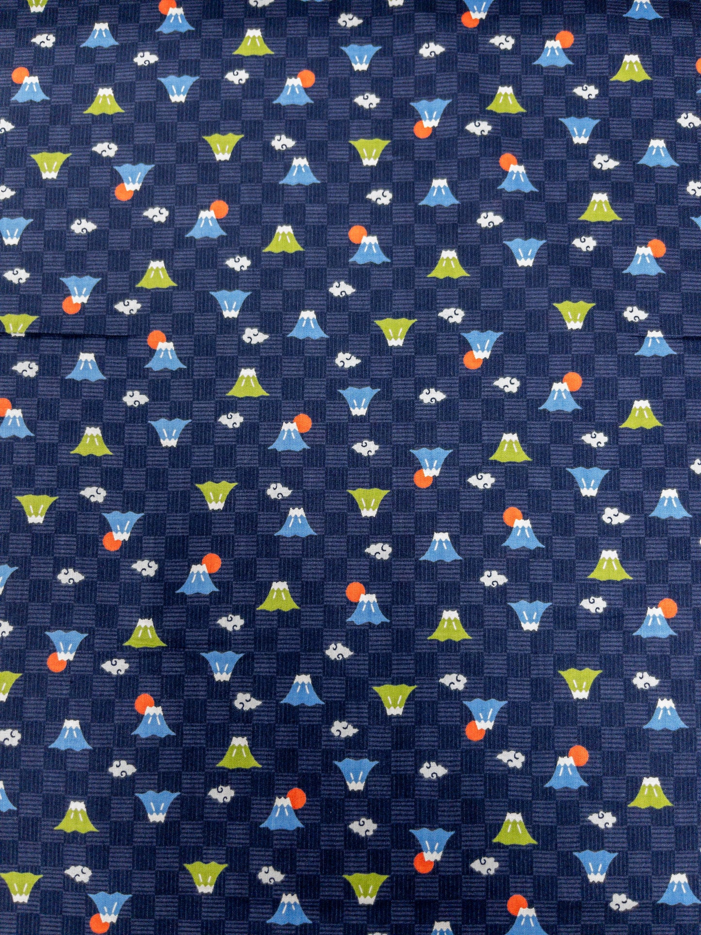 Japan | fujisan 藍綠富士山 | cotton 純棉