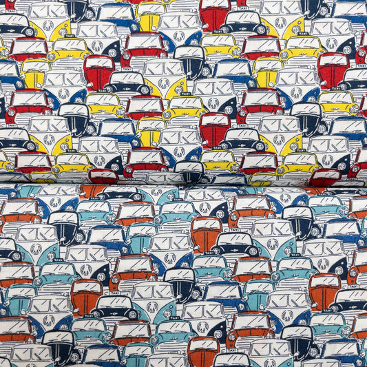 Japan | car 密集車仔 | cotton printed sheeting 純棉