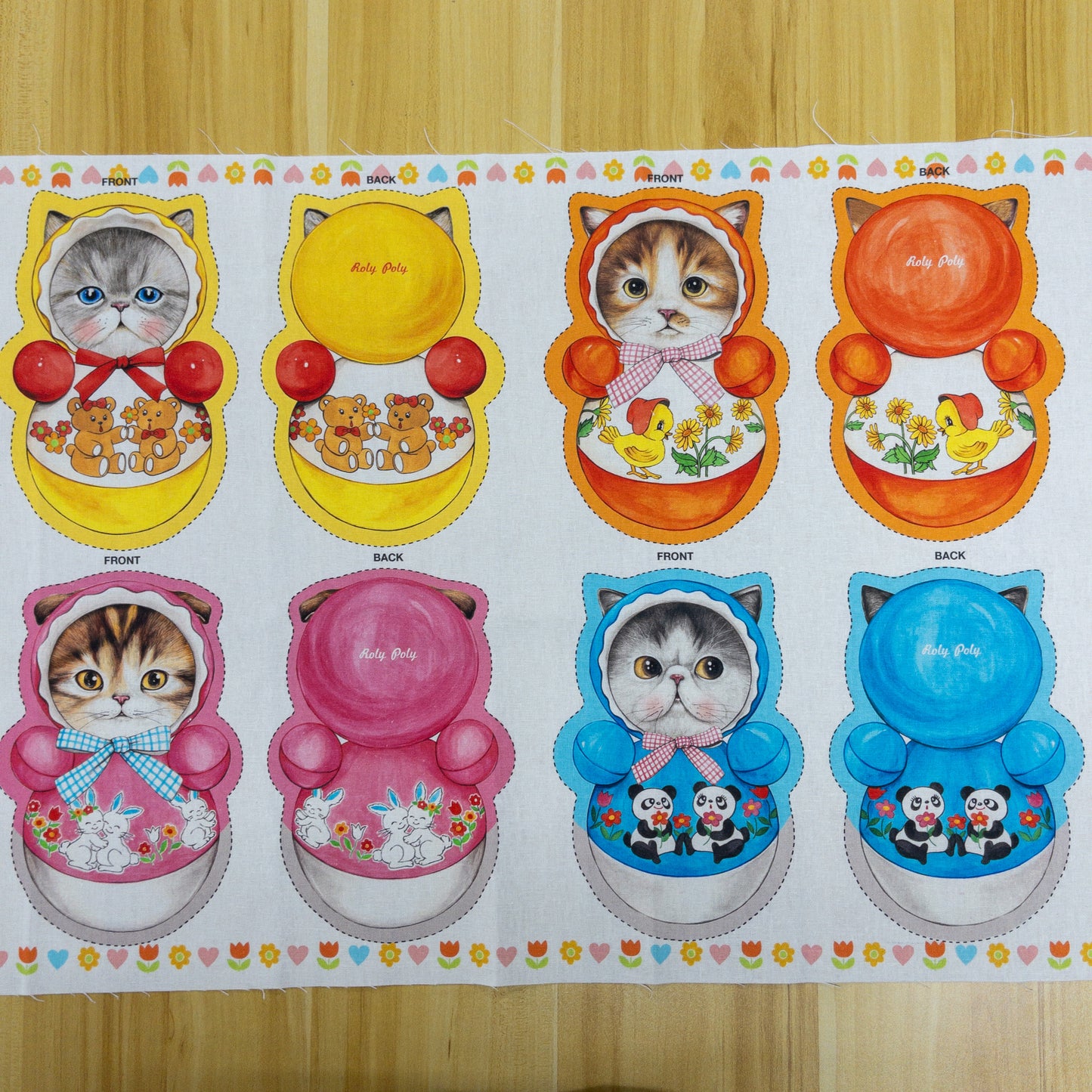 Unclecat 貓叔叔 | ROLY-POLY mini Volume.2 | cotton linen 棉麻