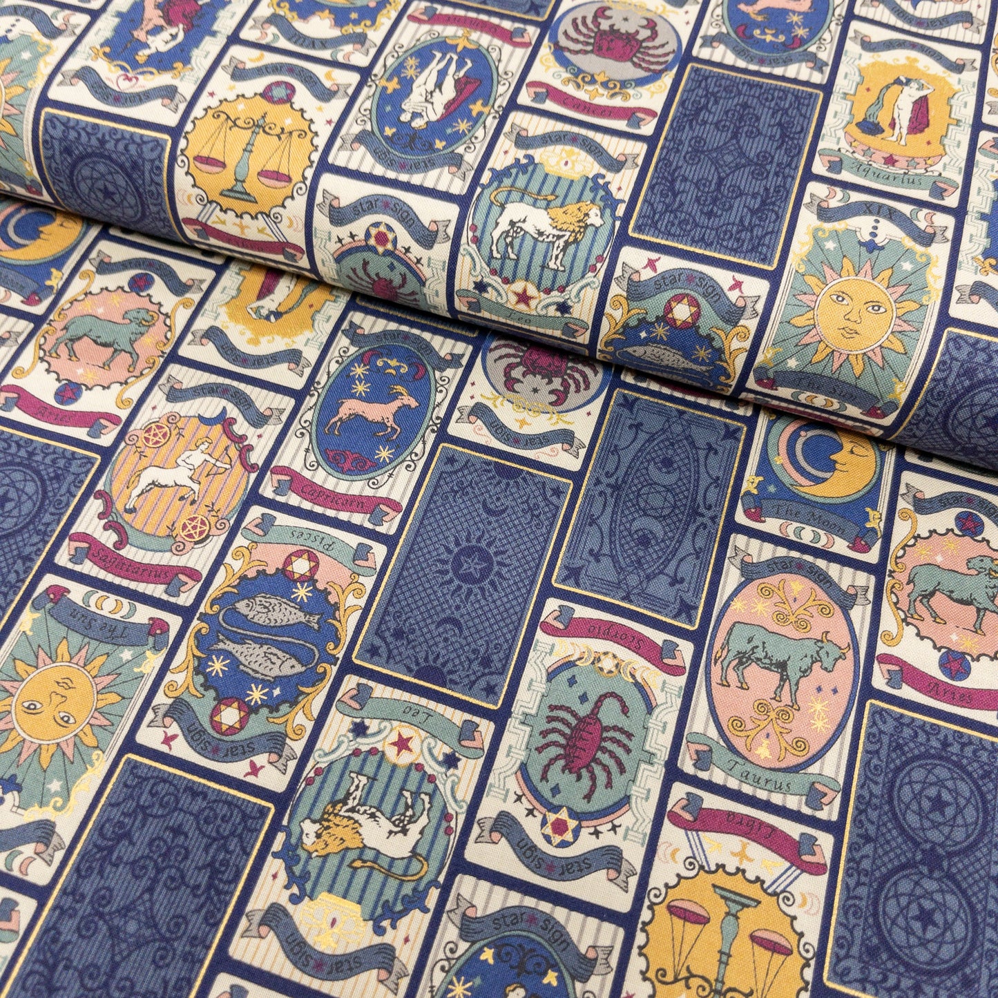 Japan | tarot 星座塔羅 | cotton printed sheeting 純棉