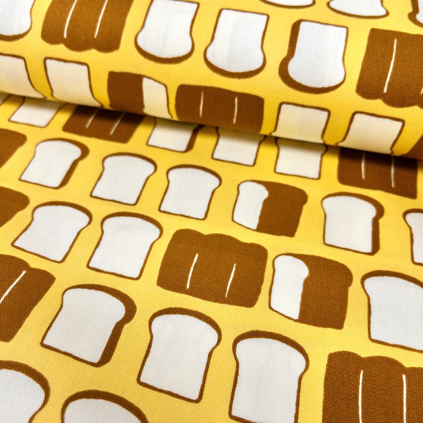 Japan | bread 方包吐司麵包 | cotton printed oxford 純棉