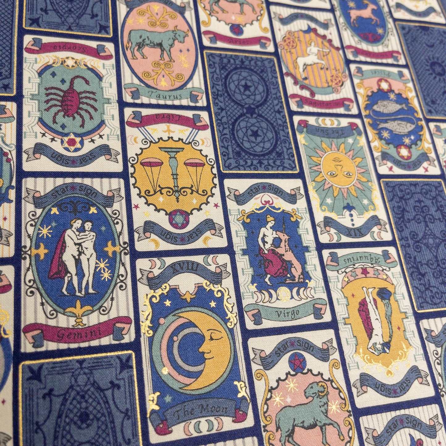 Japan | tarot 星座塔羅 | cotton printed sheeting 純棉