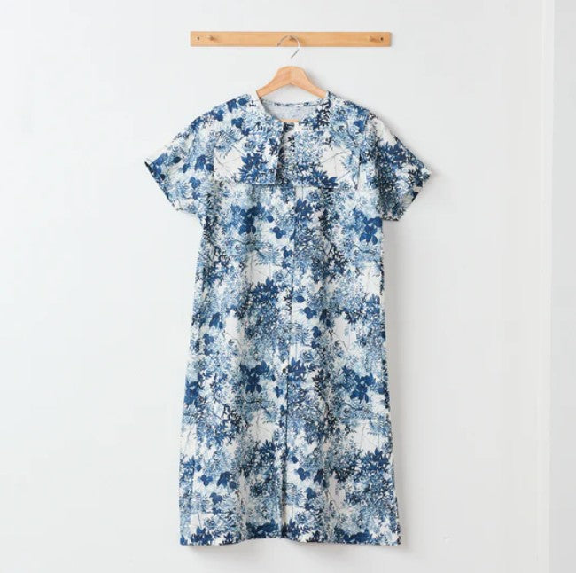 YUI | Contrast 墨葉 | cotton linen 薄棉麻
