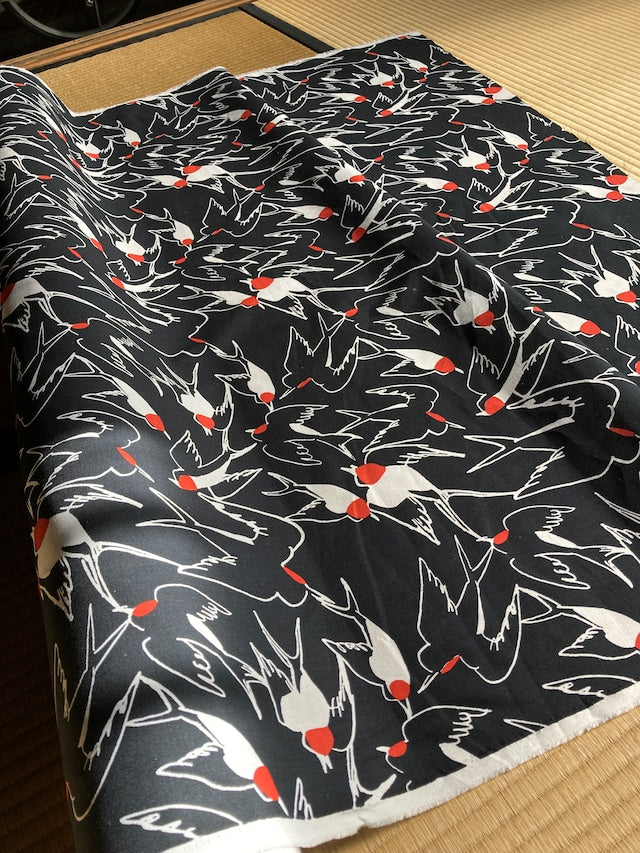 spica | 京都職人手工印花 Swallow 燕子 | organic cotton 有機棉
