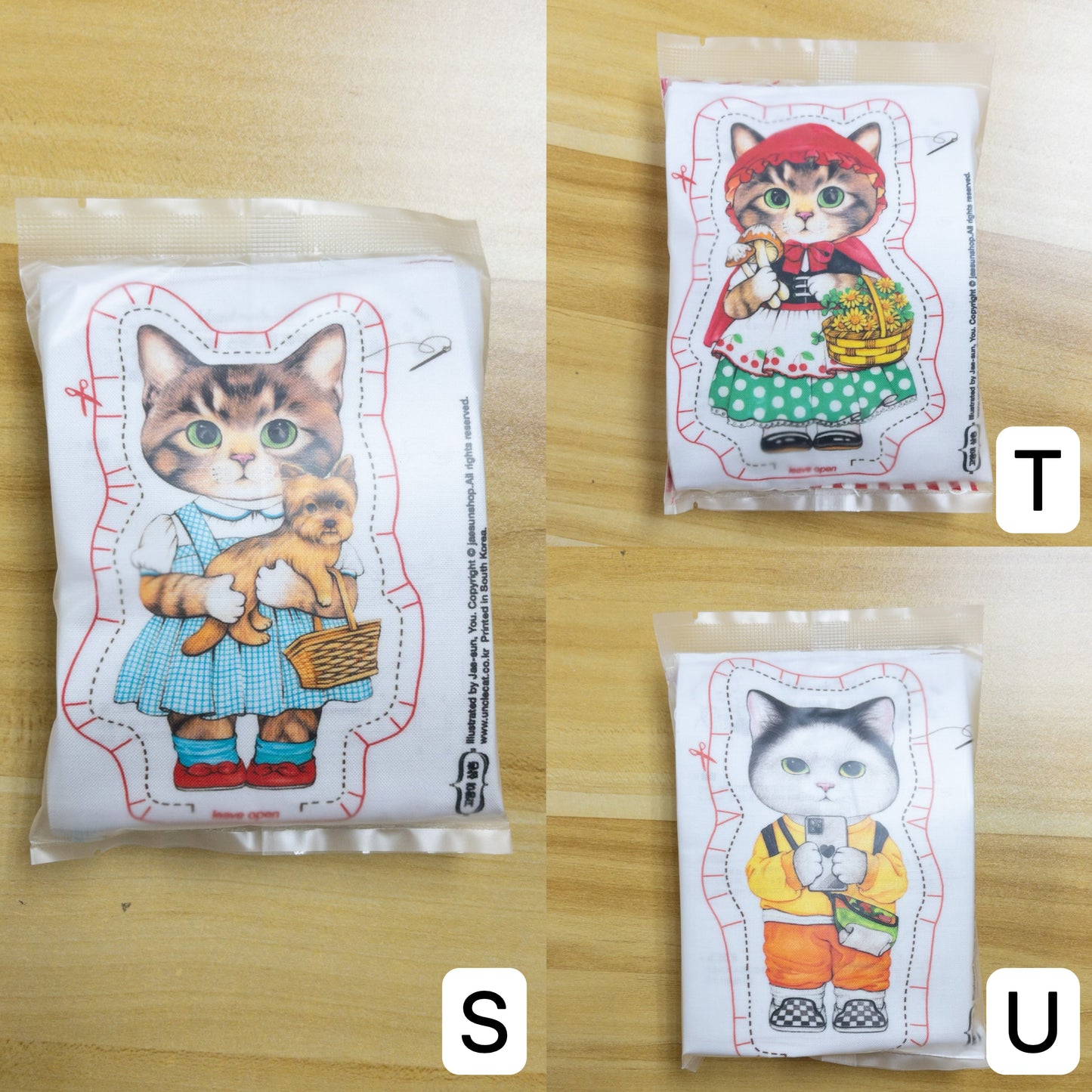 Unclecat 貓叔叔 | diy package 貓貓鑰匙扣