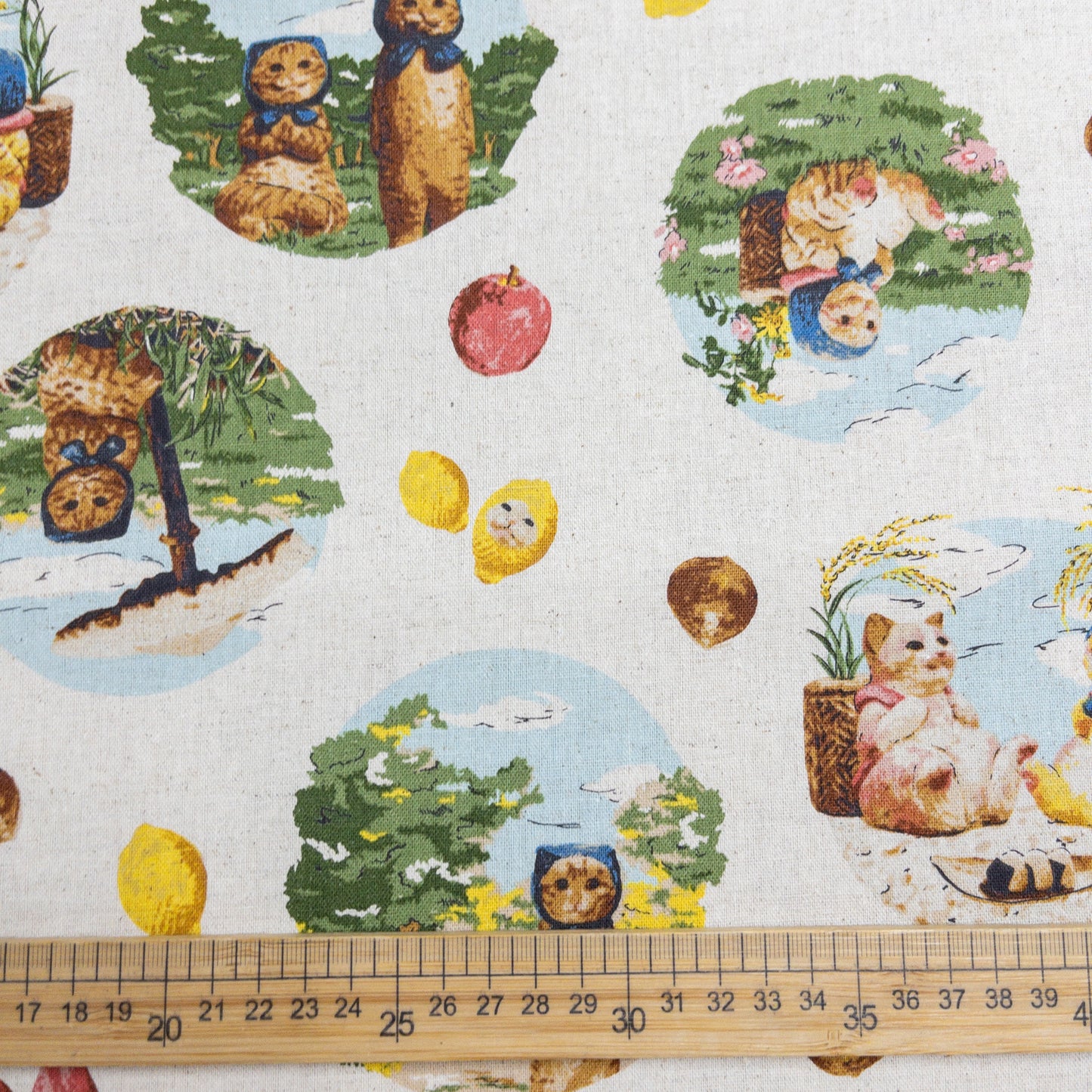 ネコノテキスタイル by SAKURA HANADUSA | ほっかむる日々 cat 生果貓貓 | cotton linen 棉麻