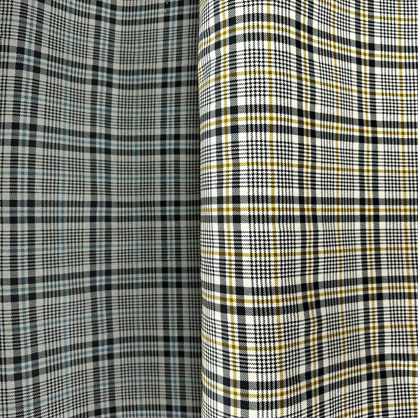 Japan | houndstooth 千鳥格 | cotton printed corduroy 薄燈芯絨