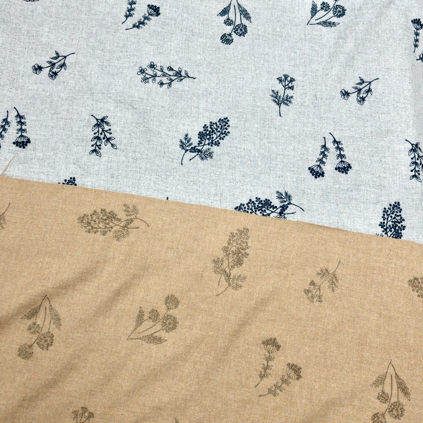 Japan | VIYELLA plant 刺繡植物 | cotton yarn dyed embroidery 法蘭絨純棉
