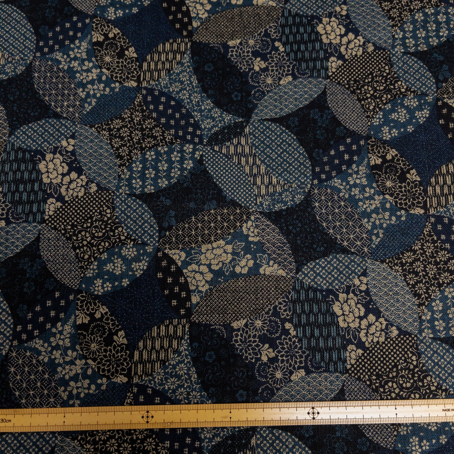 Japan | patchwork pattern 圖型拼布圖案 | cotton printed poplin 竹節純棉