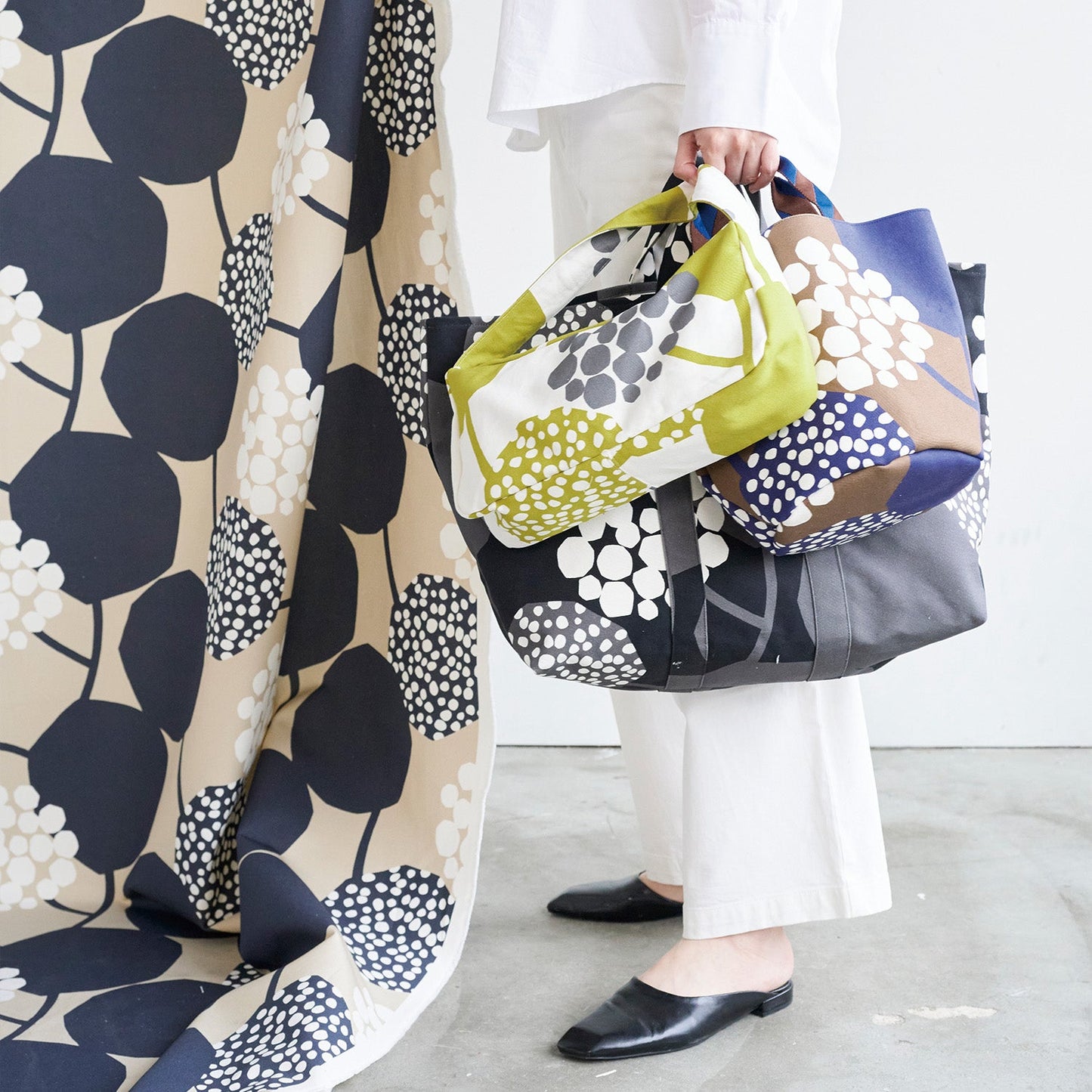 ECHINO | CROP | cotton printed canvas 9.5號帆布