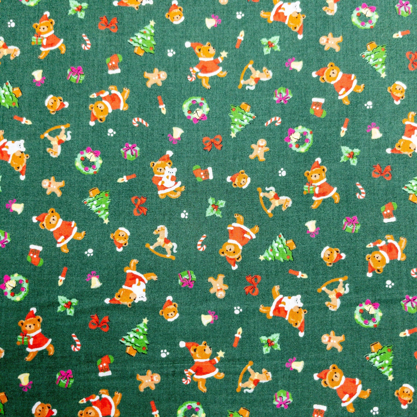 Japan | christmas bear 聖誕熊熊 | cotton printed shirting 純棉