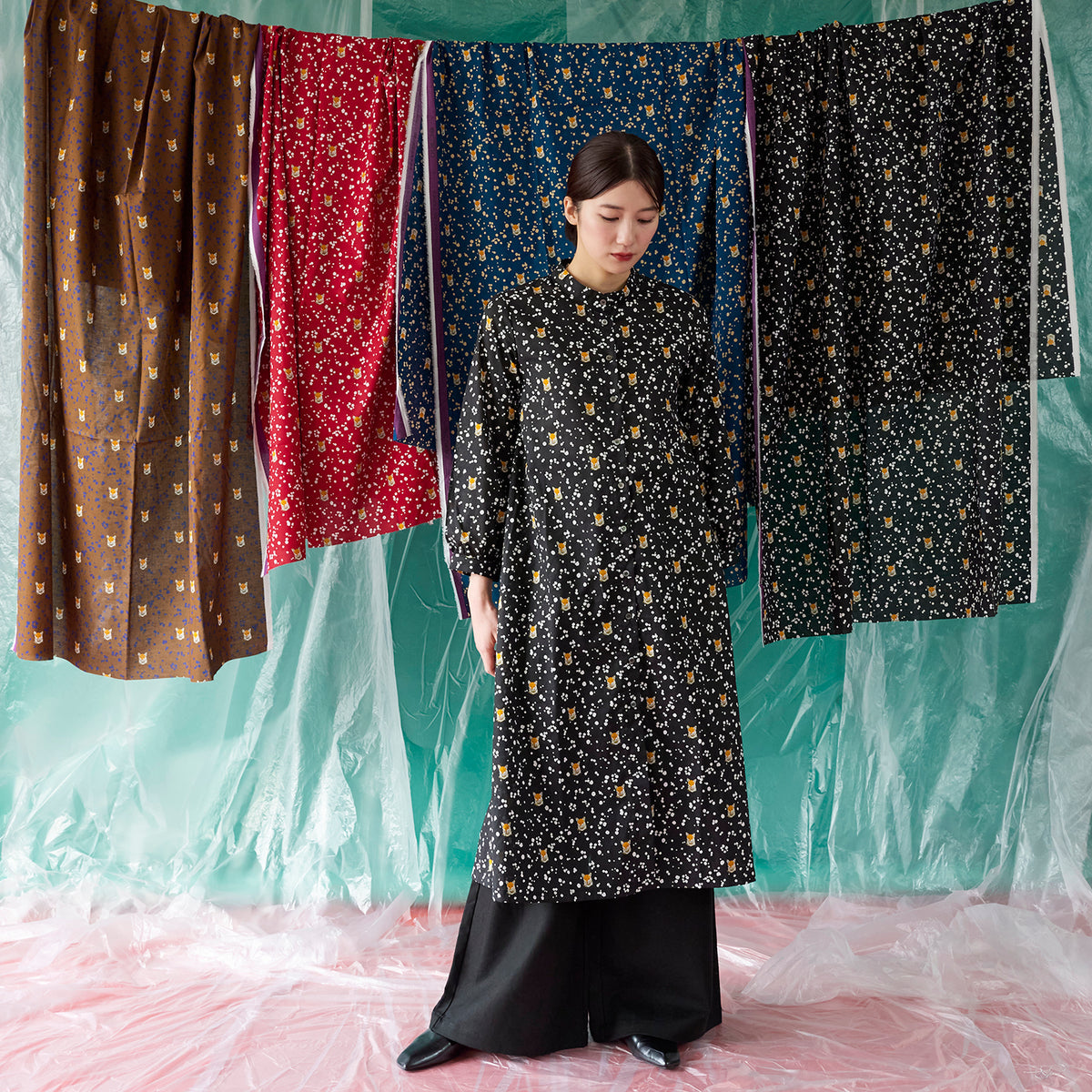 ECHINO | 2024 Fox | cotton printed lawn 純棉