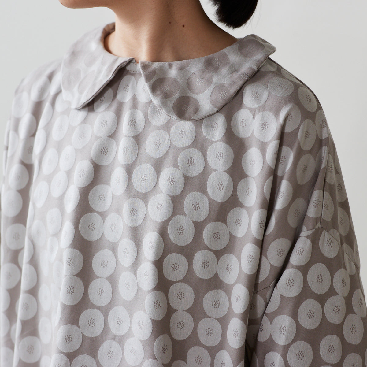 MUDDY WORKS by tomotake | mini anpan | double face cotton yarn dyed jacquard banshu-ori 雙面先染純棉提花「播州織」