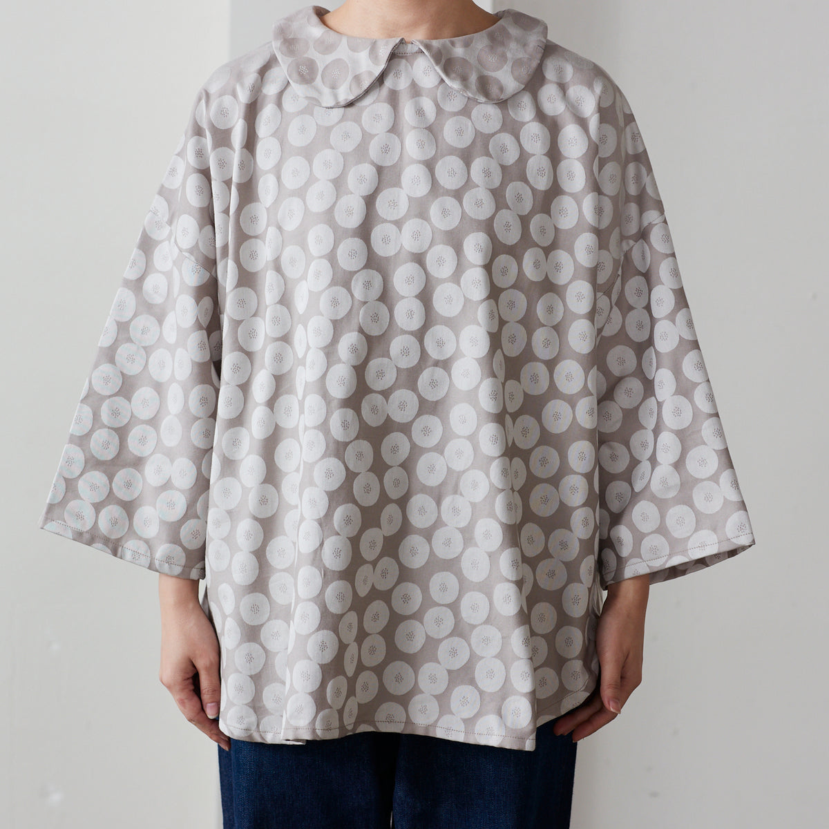 MUDDY WORKS by tomotake | mini anpan | double face cotton yarn dyed jacquard banshu-ori 雙面先染純棉提花「播州織」