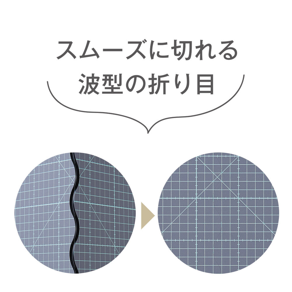 Clover cutting mat 切割墊 𠝹板 - B5 29x18cm folding可折疊 / with rule 附送間尺