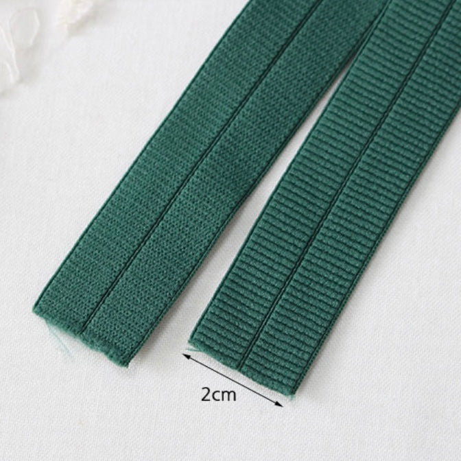 fold over elastics 彈性包邊帶 20mm - 10 colors