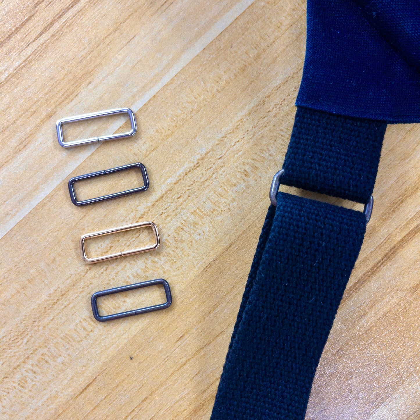 accessories 配件 | metal square buckle 2pcs 金屬方扣 2個|10mm 15mm 21mm 25mm 30mm 35mm 40mm 50mm