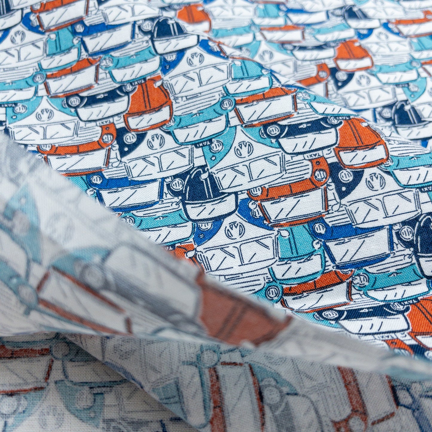 Japan | car 密集車仔 | cotton printed sheeting 純棉