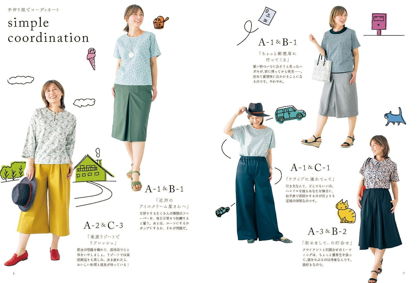 Japan | 製作適合自己尺寸的簡單衣服的指南 縫紉是多麼有趣! | books 書籍