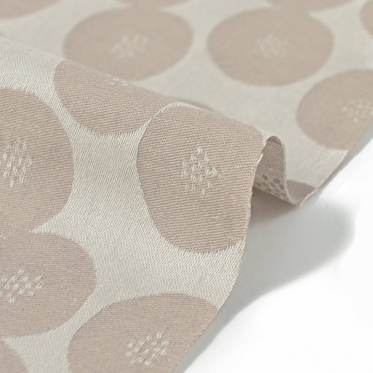 MUDDY WORKS by tomotake | mini anpan | double face cotton yarn dyed jacquard banshu-ori 雙面先染純棉提花「播州織」