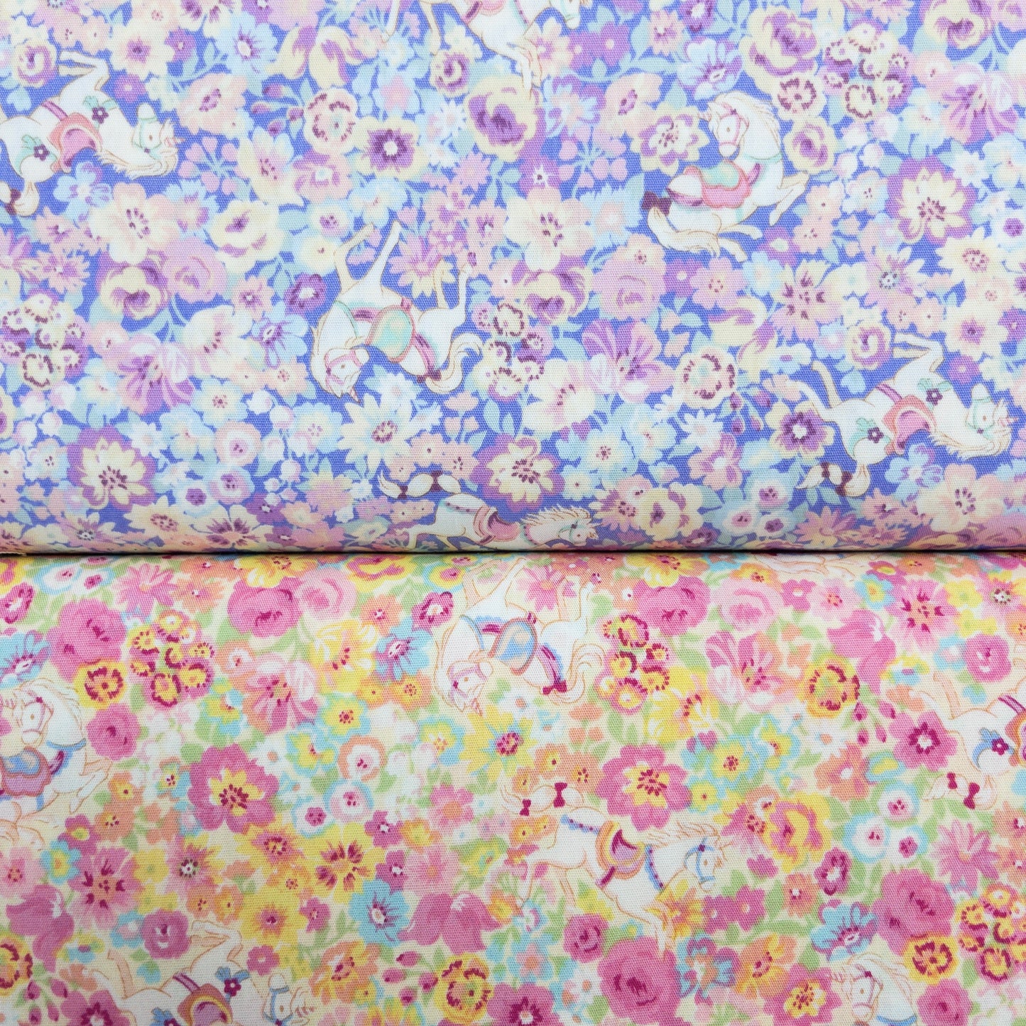 Japan | unicorns and flowers 獨角獸花海 | cotton printed broad 純棉