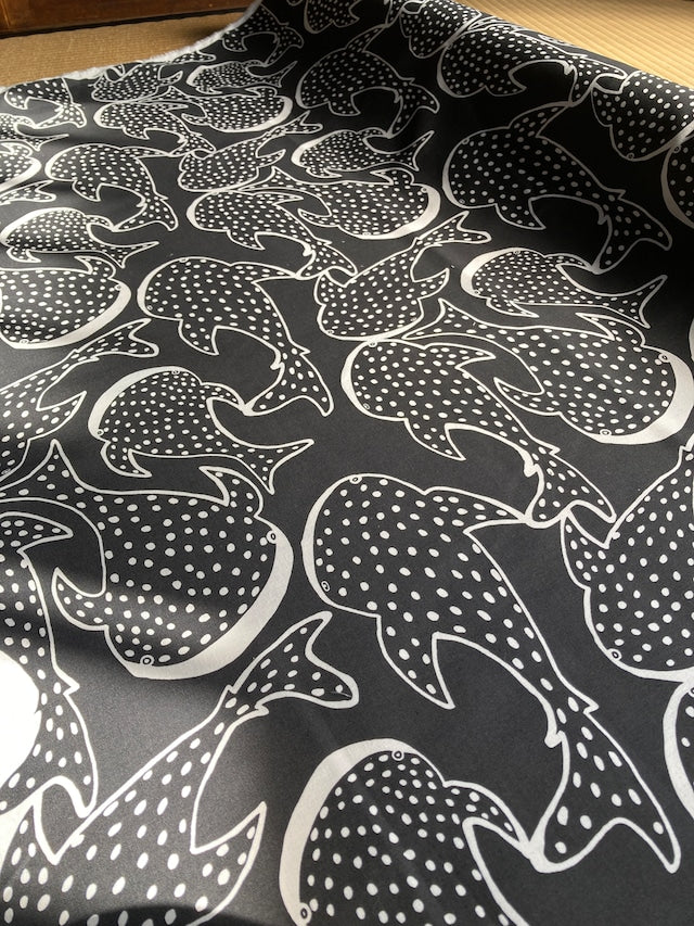 spica | 京都職人手工印花 Whale Shark 鯨鯊 | organic cotton 有機棉