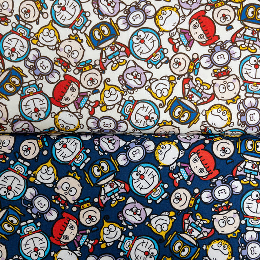 叮噹 多啦A夢 藤子.F.不二雄老師誕生90 週年 Doraemon | cotton printed oxford 純棉