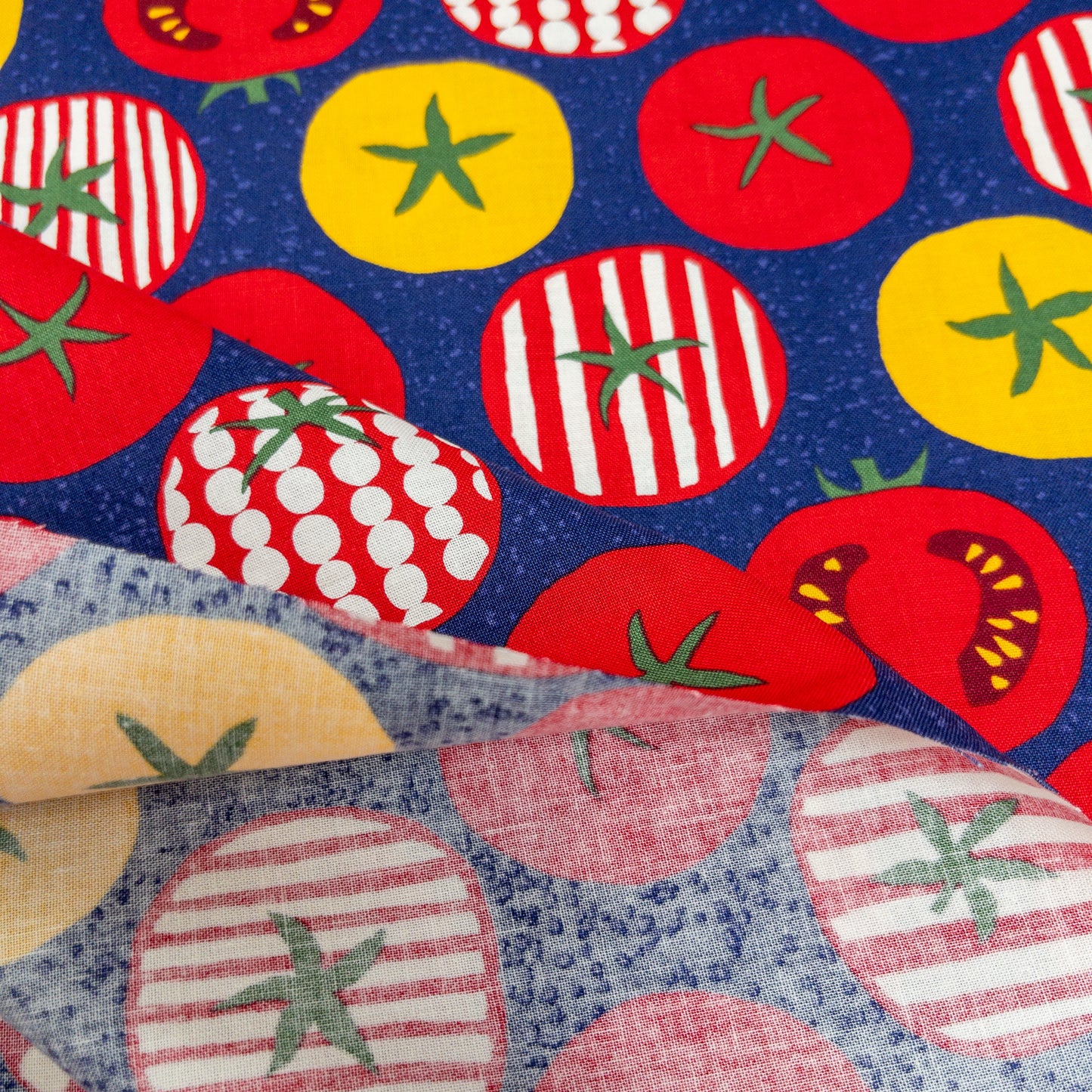Japan | art tomato 藝術蕃茄 | cotton printed sheeting 純棉