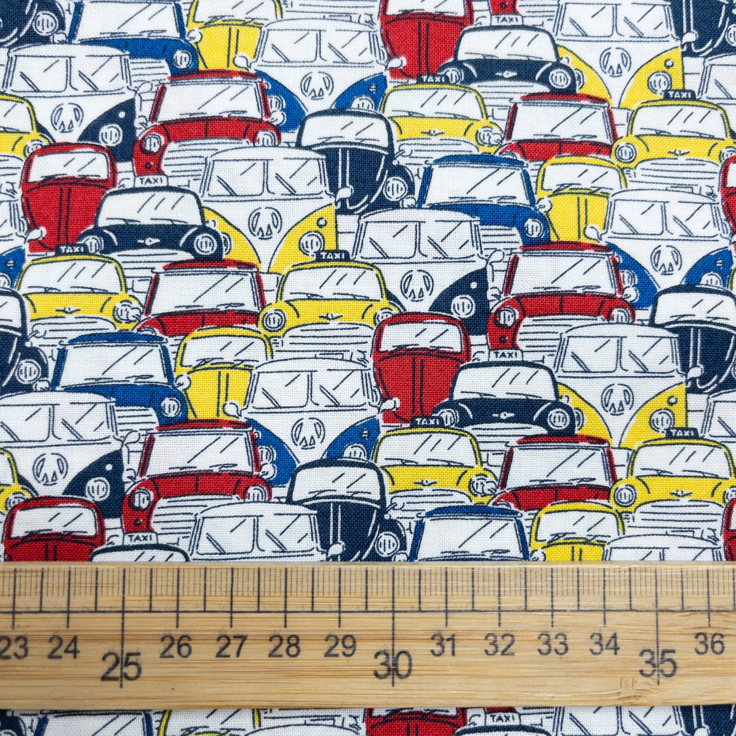 Japan | car 密集車仔 | cotton printed sheeting 純棉