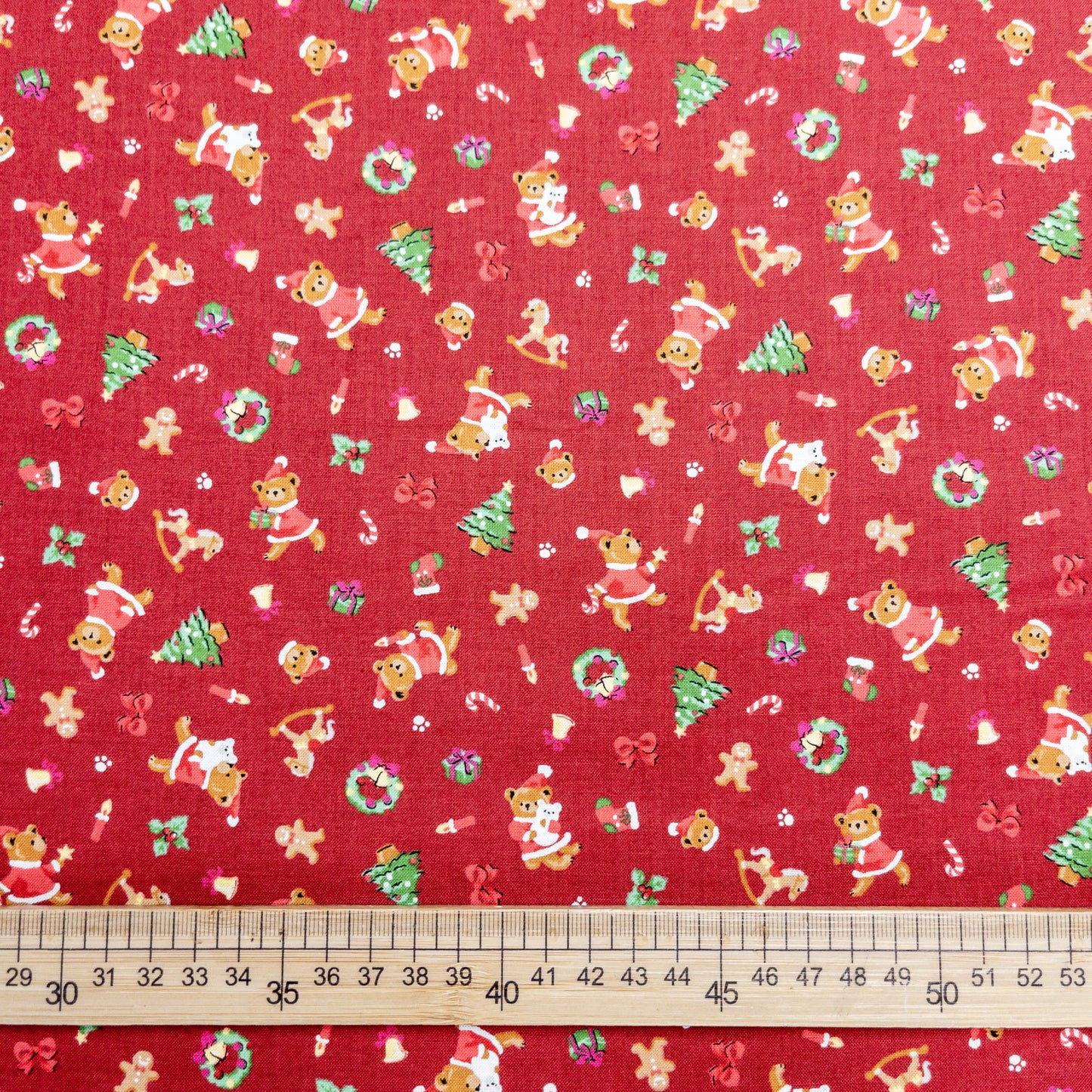 Japan | christmas bear 聖誕熊熊 | cotton printed shirting 純棉