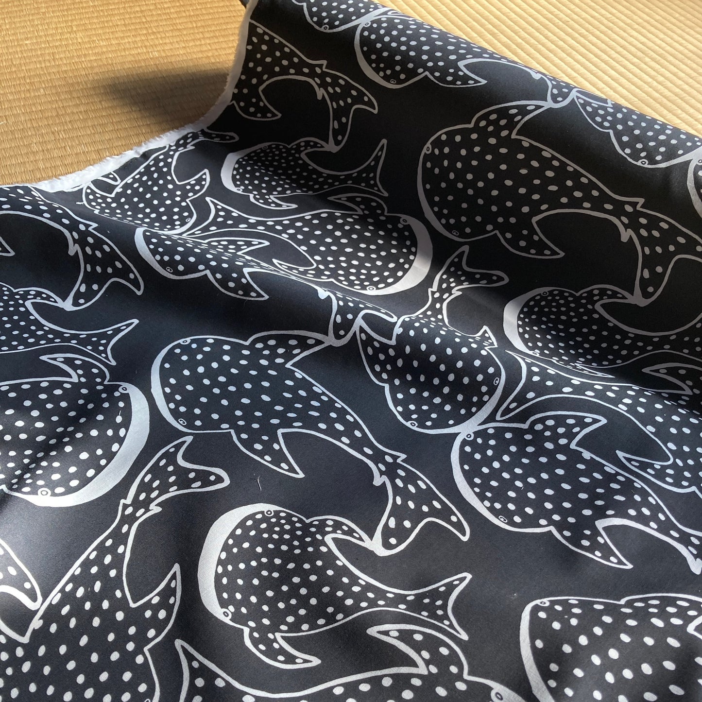 spica | 京都職人手工印花 Whale Shark 鯨鯊 | organic cotton 有機棉
