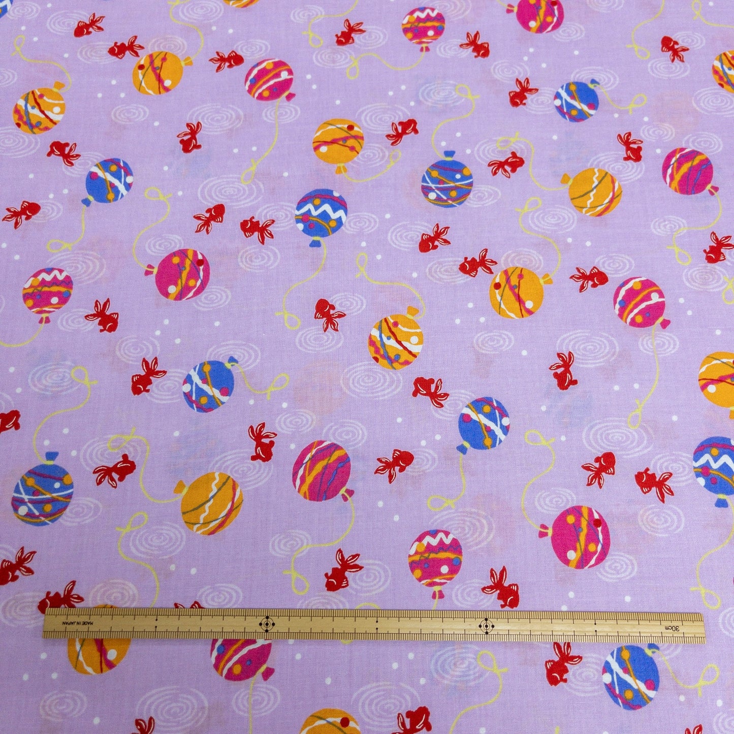 Japan | goldfish ball 金魚球 | cotton printed board 純棉