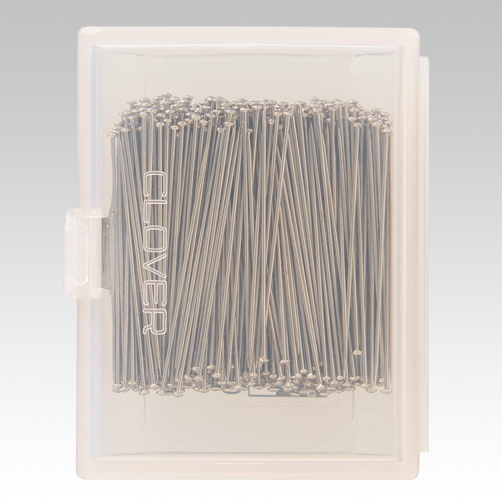 Clover silk pin 20g 薄布一般布用大頭針 20g - No.3 440pcs/box