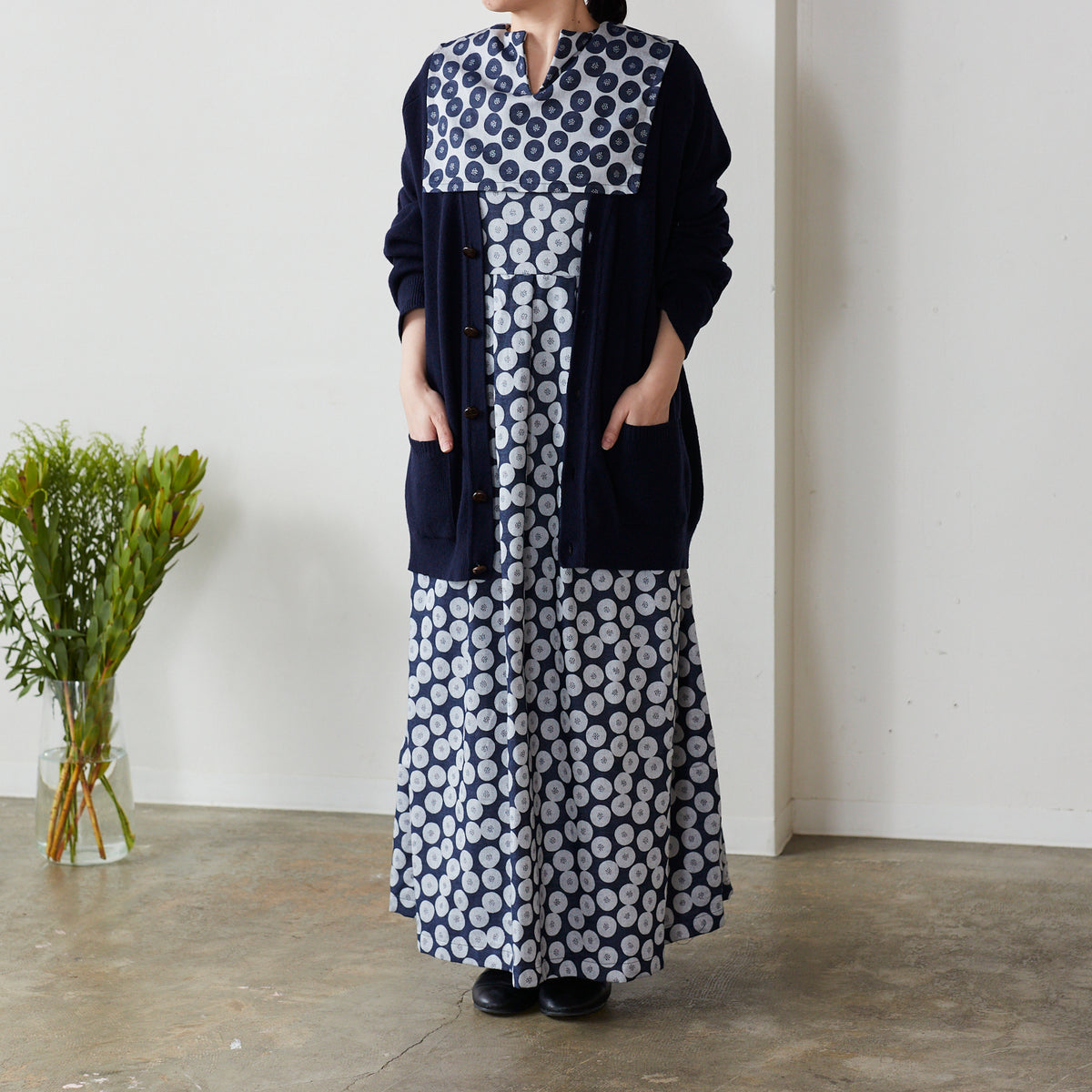 MUDDY WORKS by tomotake | mini anpan | double face cotton yarn dyed jacquard banshu-ori 雙面先染純棉提花「播州織」