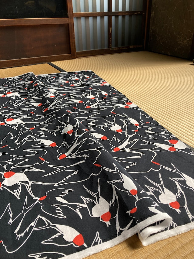spica | 京都職人手工印花 Swallow 燕子 | organic cotton 有機棉