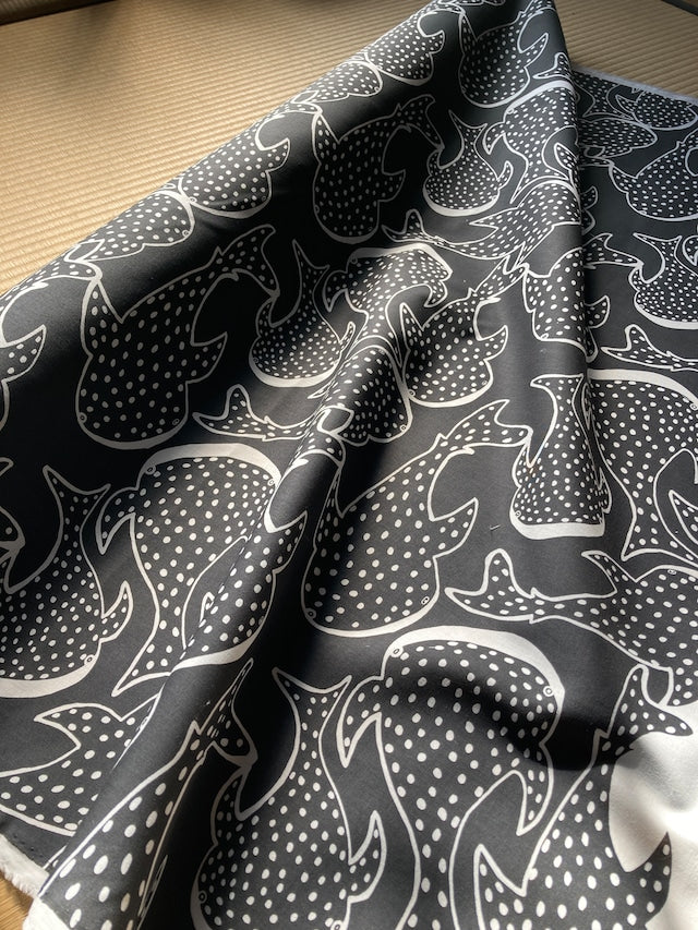 spica | 京都職人手工印花 Whale Shark 鯨鯊 | organic cotton 有機棉