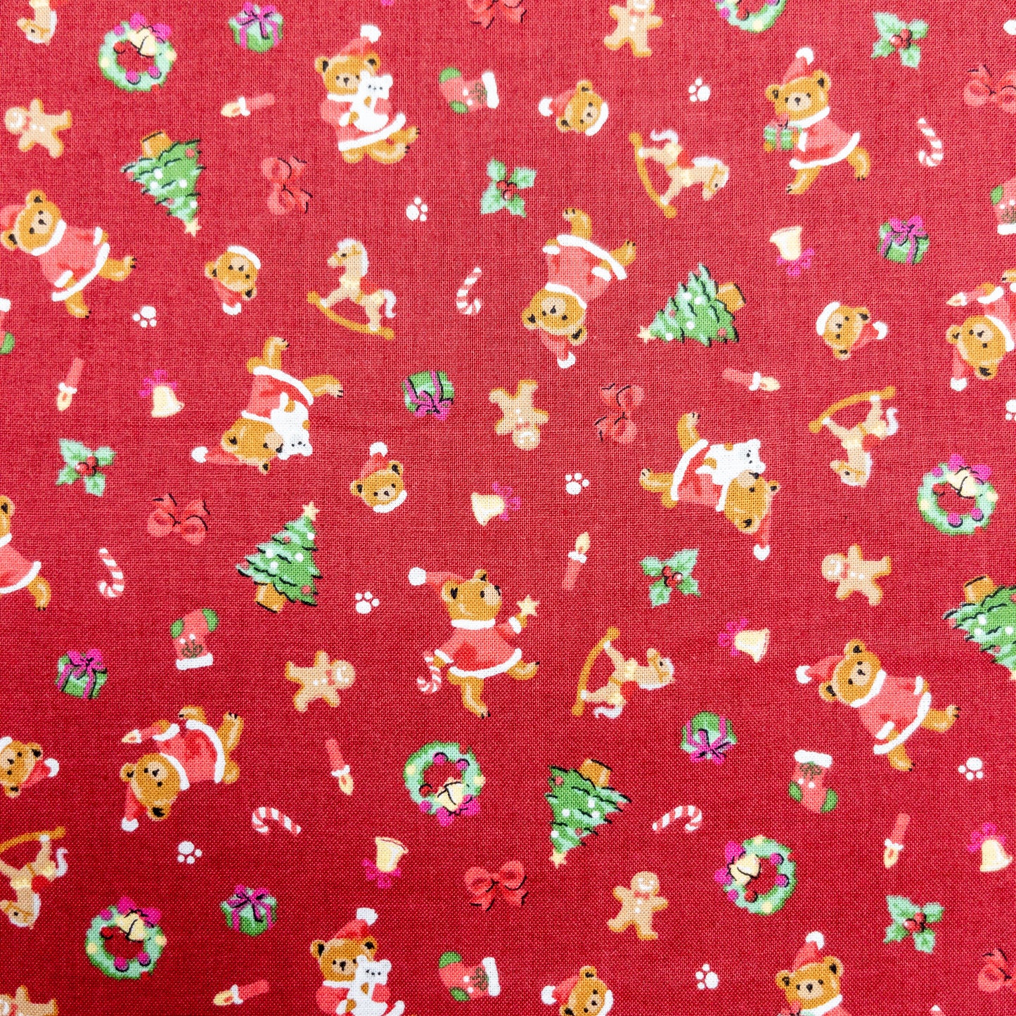 Japan | christmas bear 聖誕熊熊 | cotton printed shirting 純棉