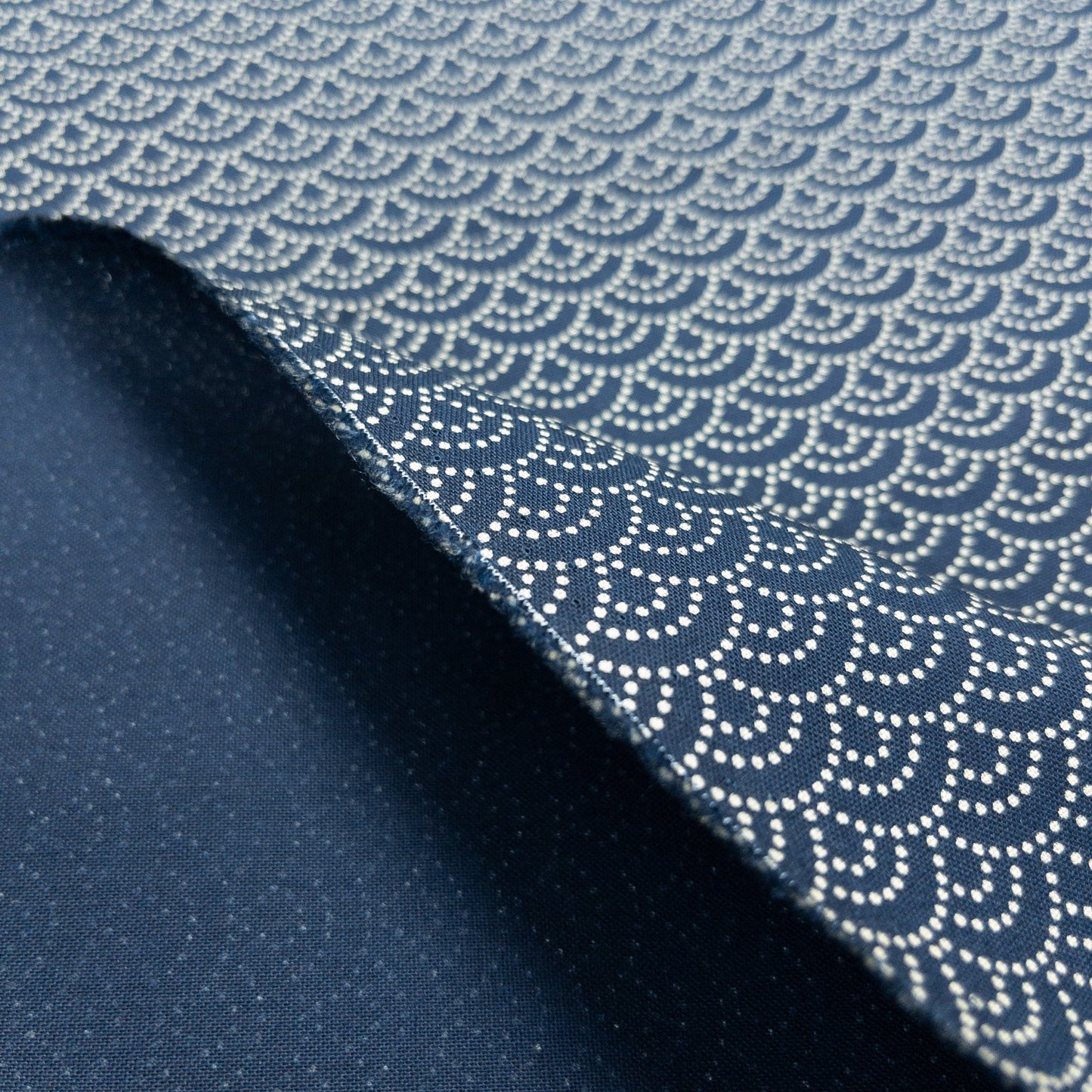 Japan | seigaiha 青海波 | cotton printed sheeting 純棉