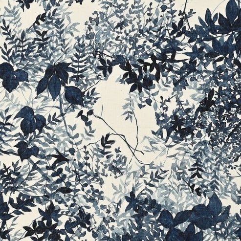 YUI | Contrast 墨葉 | cotton linen 薄棉麻