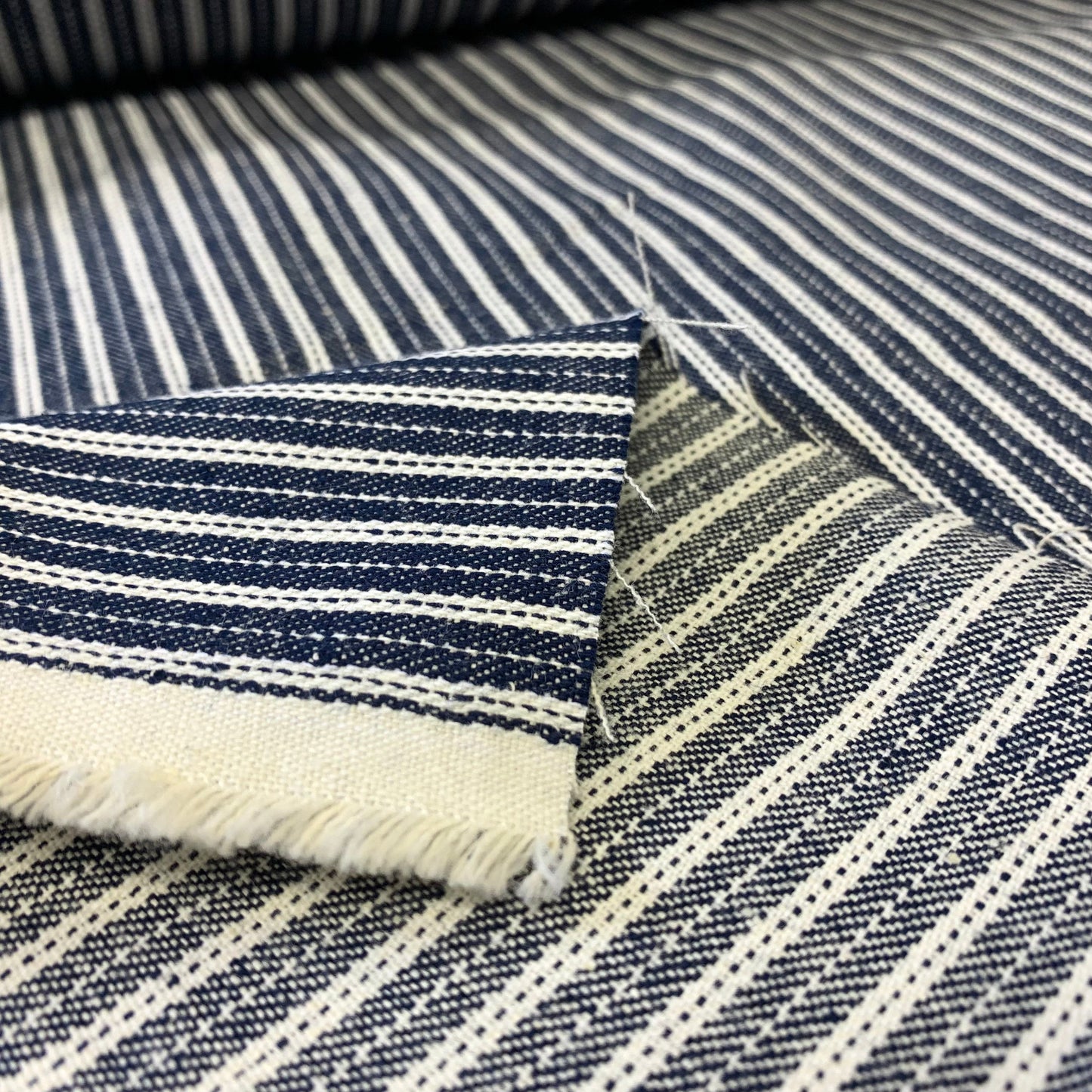 Japan | 先染間條 | cotton yarn dyed twill 斜紋純棉布