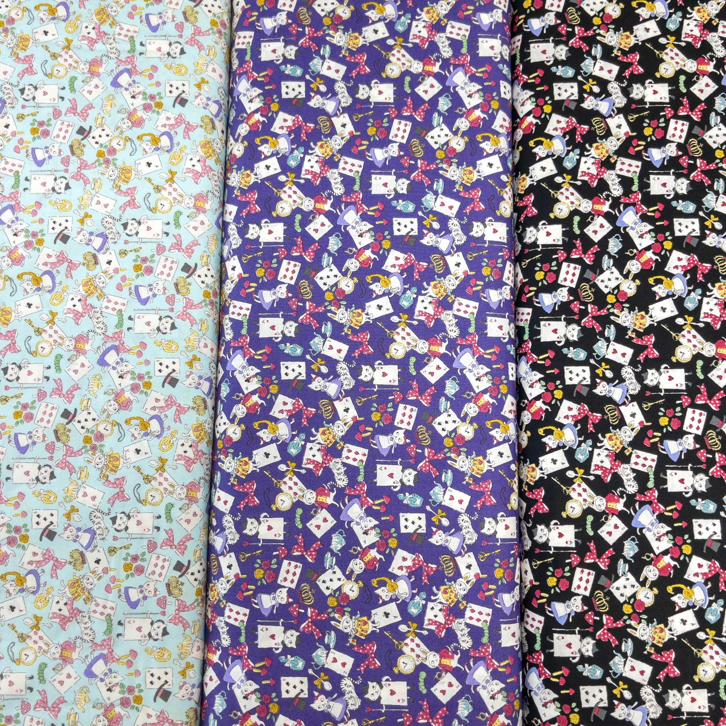 Japan | Alice cat 愛麗絲貓貓 | cotton printed oxford