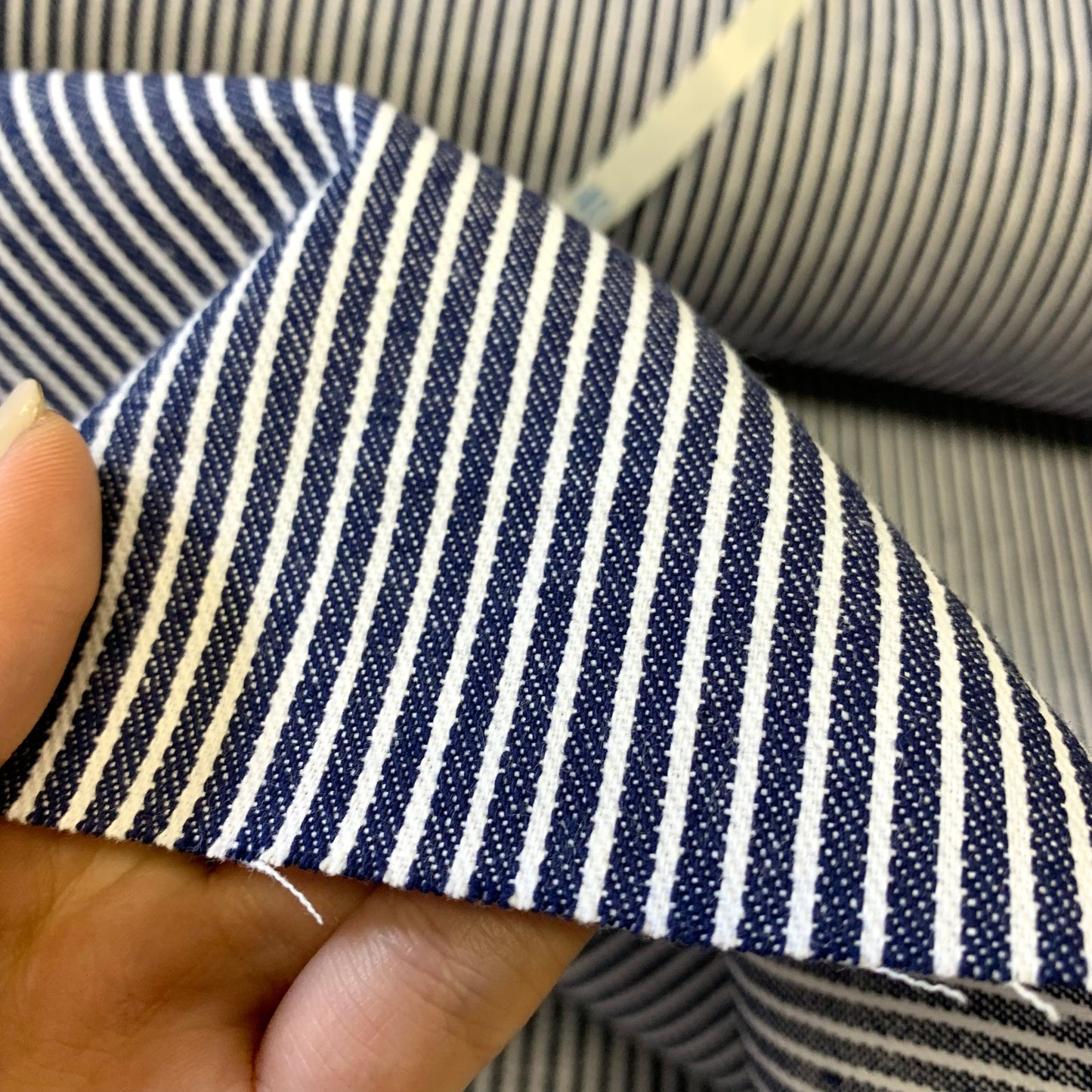 Japan | 先染間條 | cotton yarn dyed twill 斜紋純棉布