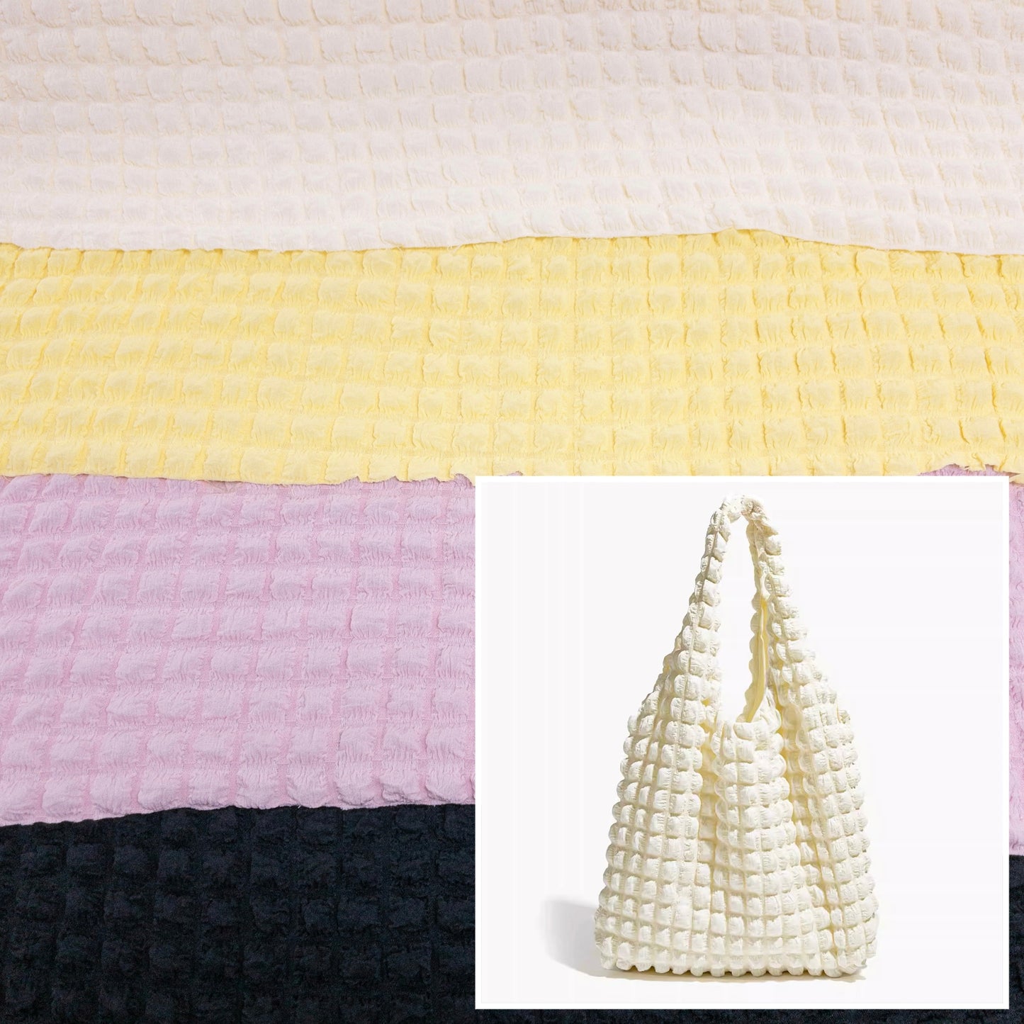 Korea | waffle fabric 韓國泡泡窩夫布