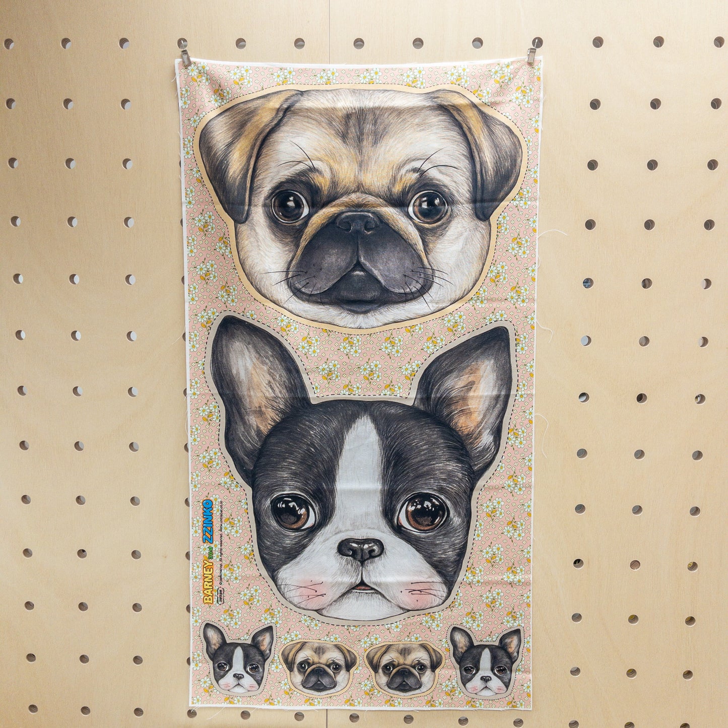 Unclecat 貓叔叔 | faces of Barney & Zzinko | cotton linen 棉麻