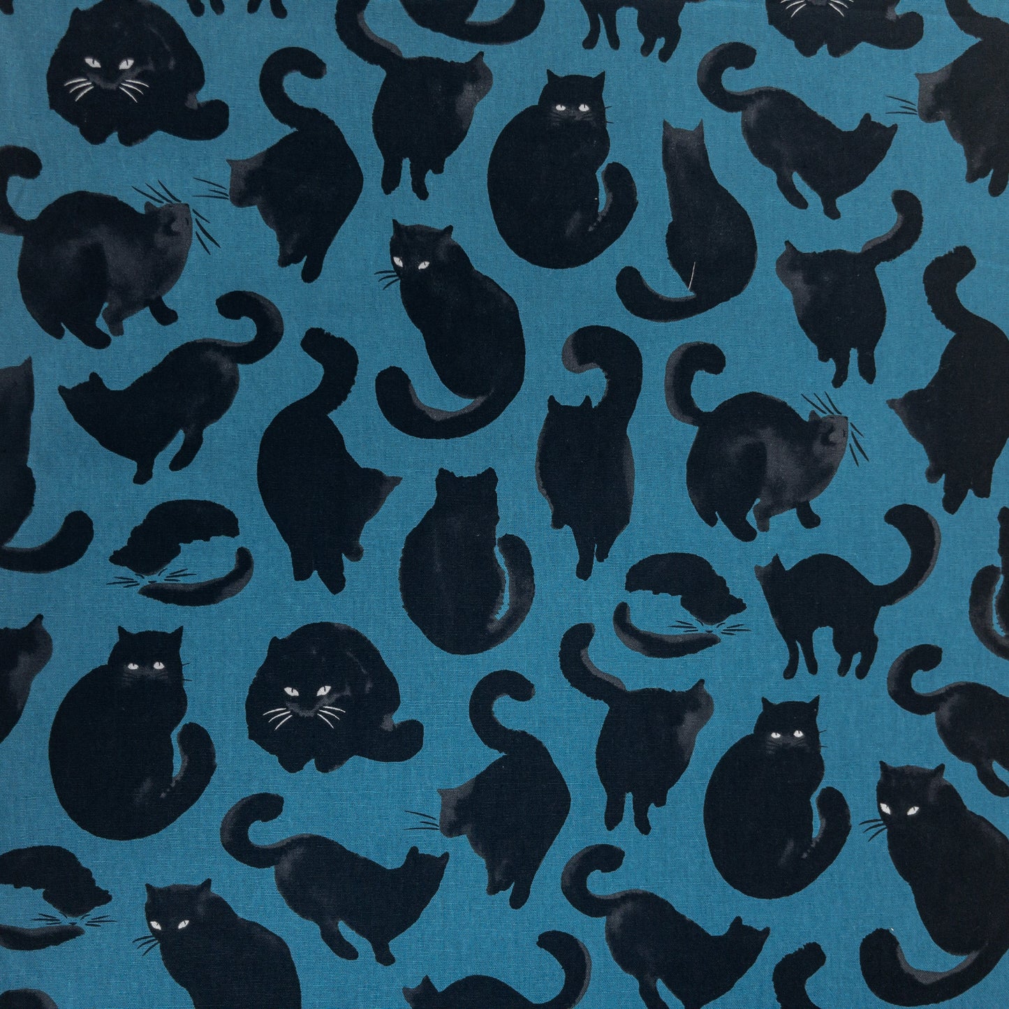 Japan | koti kissa 黑貓 | cotton printed canvas 純棉