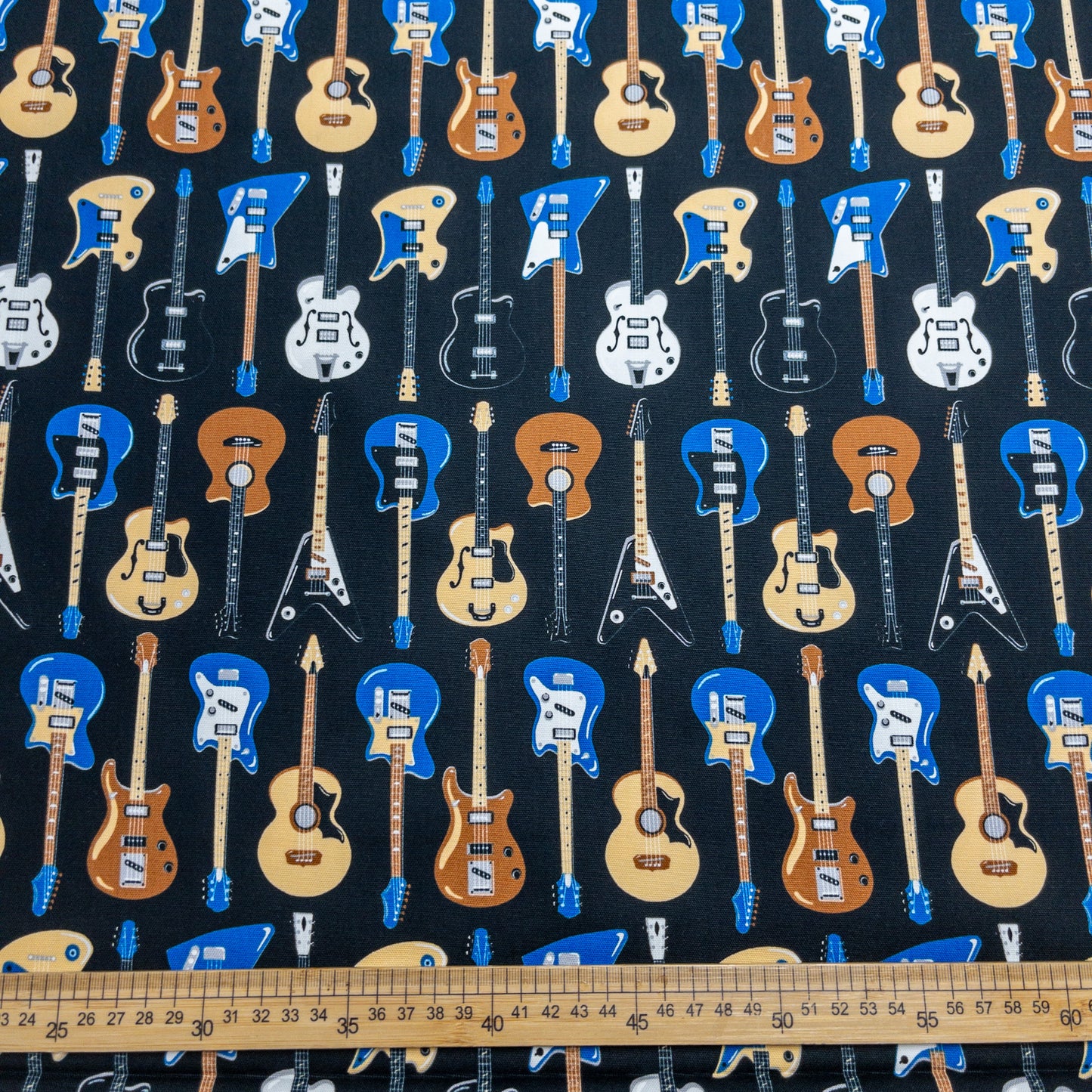 Japan | guitar 結他 | cotton printed oxford 純棉